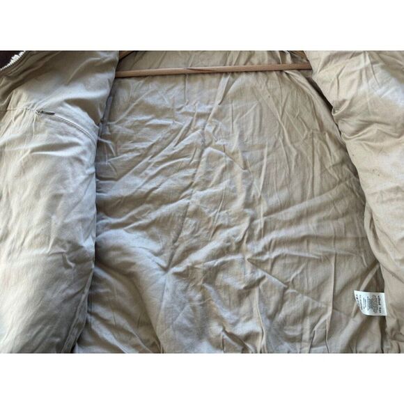 Aritzia Wilfred Free The Teddy Jacket Zip Up Sherpa in Tan Small Oversized - Picture 8 of 12